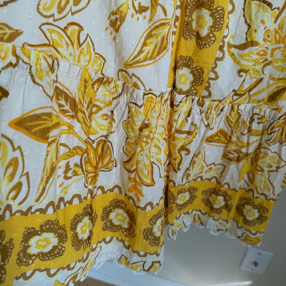 Caroline Constas Floral Mini Dress Size M - Picture 9 of 9